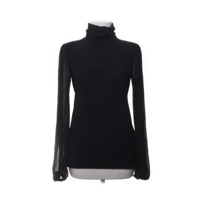 Blouse (Black) from Ganni Elastane, Polyamide, Polyester