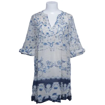 Tunic (Blue, White, Multicolored) from Marila Cotton