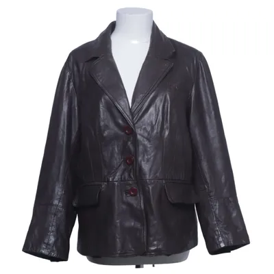 Blazer en cuir (Marron) de Witteveen