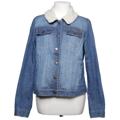 Foret Jeansjakke (Blå, Beige) fra Dp Denim Bomuld, Polyester