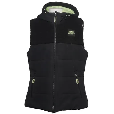 Gilet d'extérieur (Noir, Vert) de Loesdau Polyester