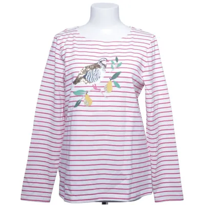 Long sleeve T-shirt (Red, White) from Joules Cotton