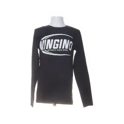 Langærmet t-shirt (Sort, Hvid) fra Vingino Bomuld