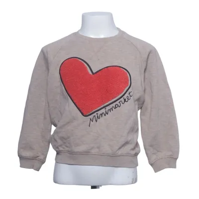 Sweatshirt (Beige, Rød, Flerfarvet) fra Minimarket Bomuld, Viscose