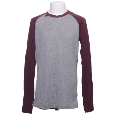 Base layer shirt (Gray, Red) from Ulvang Lyocell, Merino wool
