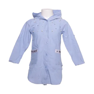 Jacket (Blue) from Baby Baby Cotton, Elastane