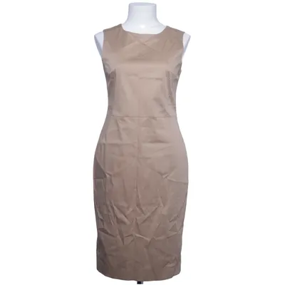 Jurk (Beige) van Oui Acetaat, Katoen, Elastaan, Polyester