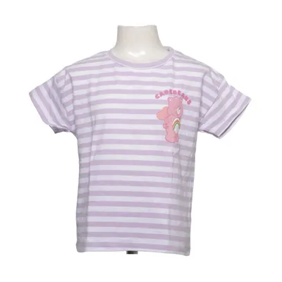 T-shirt (Lila, Weiß) von Care Bears Baumwolle, Elasthan