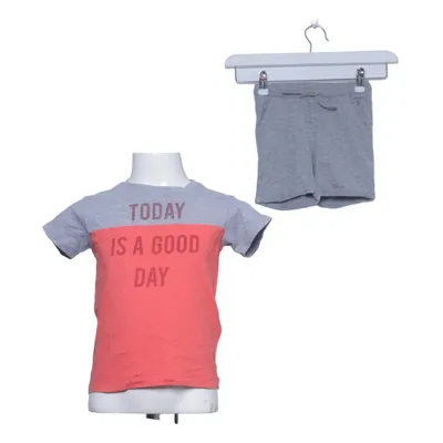 Ensemble (Gris, Rouge) de Okaïdi Coton, Polyester