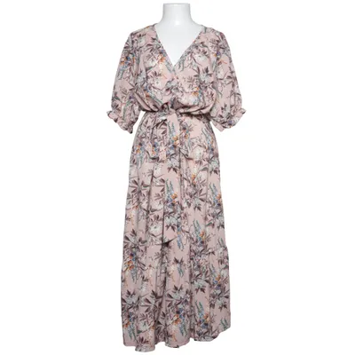 Wrap dress (Beige, Multicolored) from Shein Polyester
