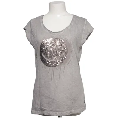 T-shirt (Grijs) van Smiley World Katoen