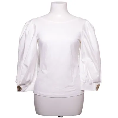 Blus (Vit) från Mother of Pearl Elastan, Lyocell, Ekologisk bomull