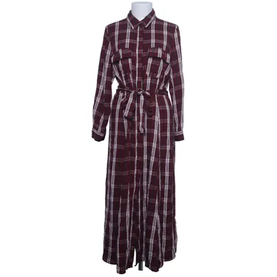 Skjortekjole (Rød, Hvid, Sort) fra Zara Woman Viscose