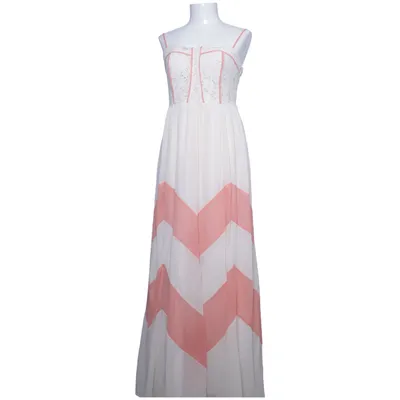 Maxi jurk (Beige, Roze) van Danity
