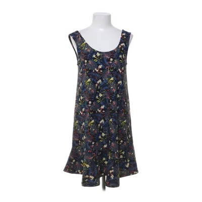 Dress (Black, Multicolored) from Mango Basics Polyester, Elastane