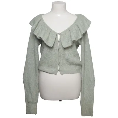 Strickjacke (Grün) von H&M Acryl, Elasthan, Polyester, Wolle