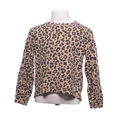 Lange mouwen shirt (Beige, Zwart, Meerkleurig) van Zara Katoen