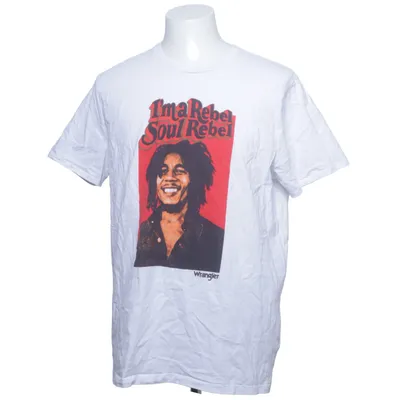 T-shirt (Vit, Flerfärgad) från Wrangler Bomull