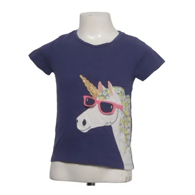 T-shirt (Blauw, Meerkleurig) van Mini Boden Katoen
