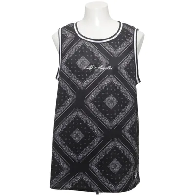 Basketbalshirt (Zwart, Wit) van Chapter Polyester