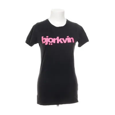 T-shirt (Zwart) van Björkvin Katoen