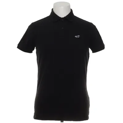 Pikétröja (Svart) från Hollister Bomull, Elastan