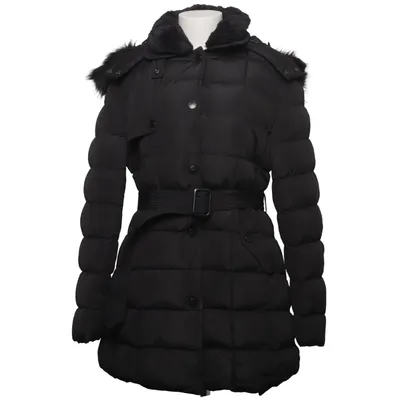 Winterjas (Zwart) van Nature Polyester