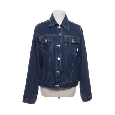 Spijkerjas (Blauw) van Long Island Katoen