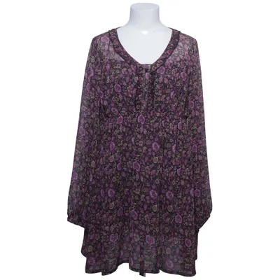 Robe (Noir, Violet, Vert) de Vivien Caron Polyamide, Polyester