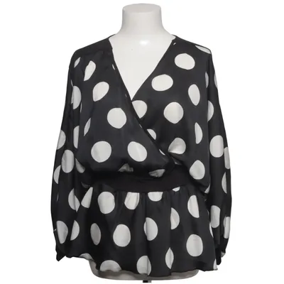 Blouse (Black, White) from Mai Tai Elastane, Polyester
