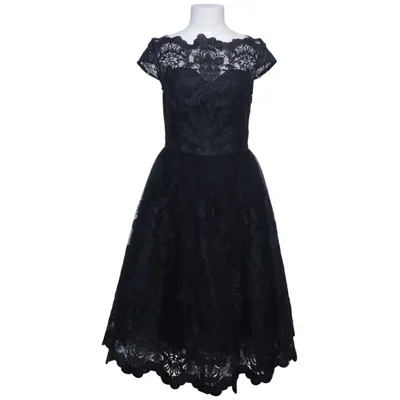 Robe de cocktail (Noir) de Chi Chi London Élasthane, Polyamide, Polyester