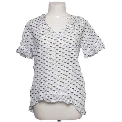 Haut (Blanc, Bleu) de Van Den Bergh Coton