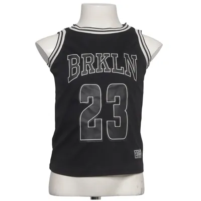 Maillot de basketball (Noir, Blanc) de Dopo Dopo Boys Polyester
