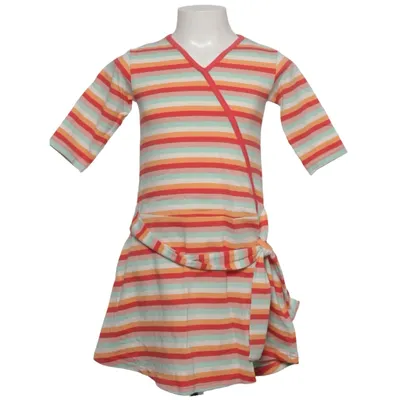 Robe portefeuille (Rouge, Orange, Bleu, Multicolore) de Dunnis Coton, Élasthane