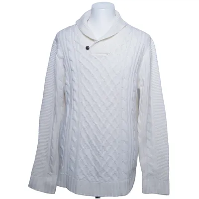 Pull-over (Blanc) de Marwin Acrylique, Laine
