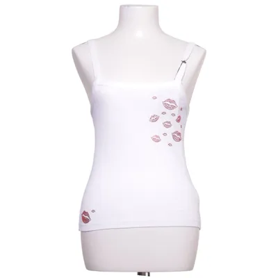 Linne (Vit, Röd) från Djerf Avenue Elastan, Ekologisk bomull