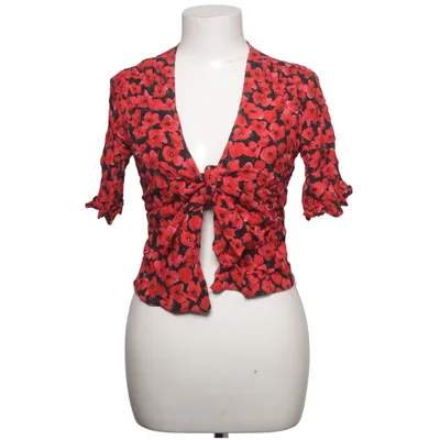 Wrap top (Red, Black) from Zara Accessories Viscose