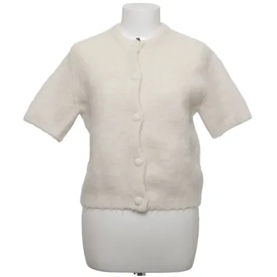 Cardigan (Wit) van H&M Premium Quality Mohair, Wol, Polyamide, Elastaan