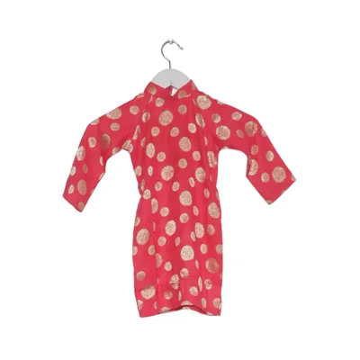 Cheongsam (Red, Gold) Silk
