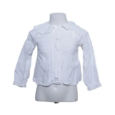 Bluse (Hvid) fra Zara Bomuld