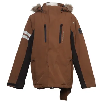 Skijacke (Braun, Schwarz, Mehrfarbig) von Lindberg Elasthan, Polyamid, Polyester