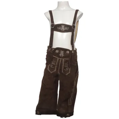 Lederhosen (Brun) från Pepperts Bomull, Skinn