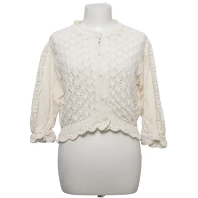 Cardigan (Hvid) fra Zara Bomuld