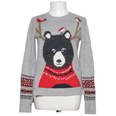 Jultröja (Grå, Röd, Svart) från Abercrombie & Fitch Akryl, Nylon, Ull