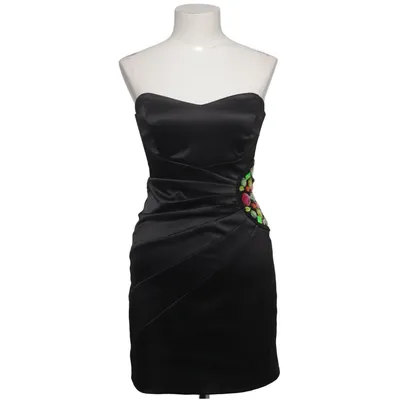 Robe de cocktail (Noir) de Teeze Me Élasthane, Polyester