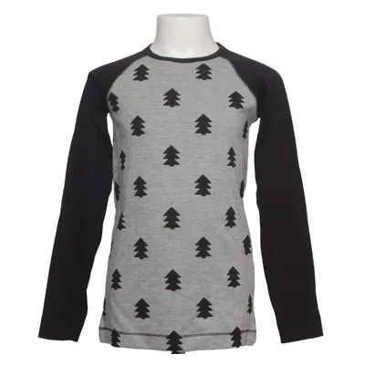 Long sleeve T-shirt (Gray, Black) from Phister & Philina Cotton, Polyester