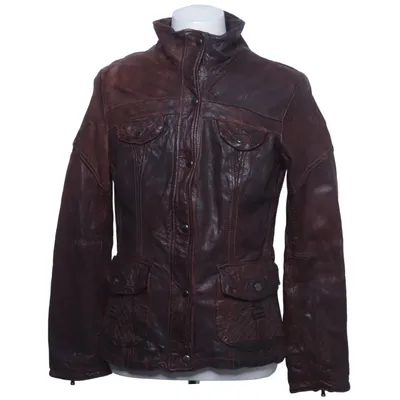 Veste en cuir (Marron) de Milestone Cuir