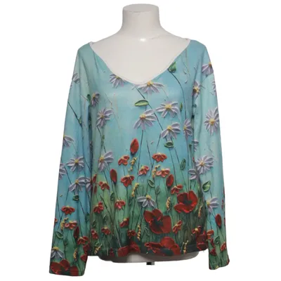 Sweater (Blue, Red, Multicolored) from Misslook
