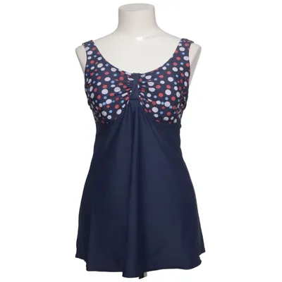 Swim dress (Blue, Multicolored) from Simone Elastane, Polyamide