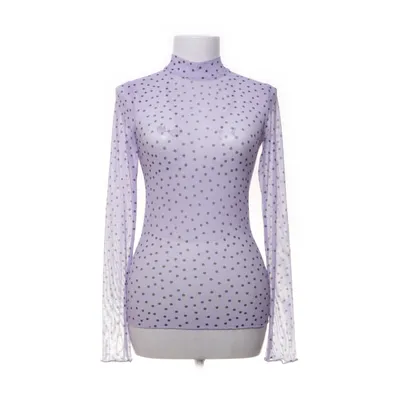 Top (Lilla, Sort) fra Moves Elastan, Polyester